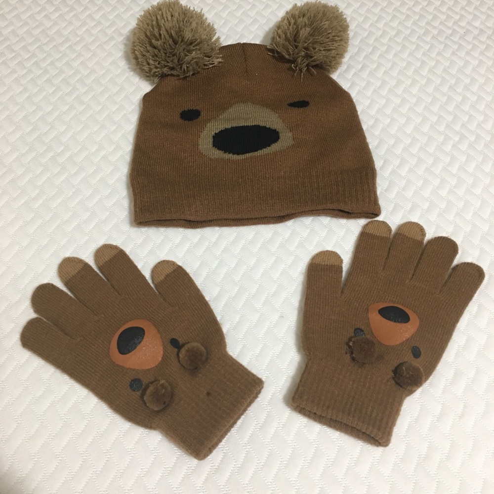 Kids Hats and gloves One size
